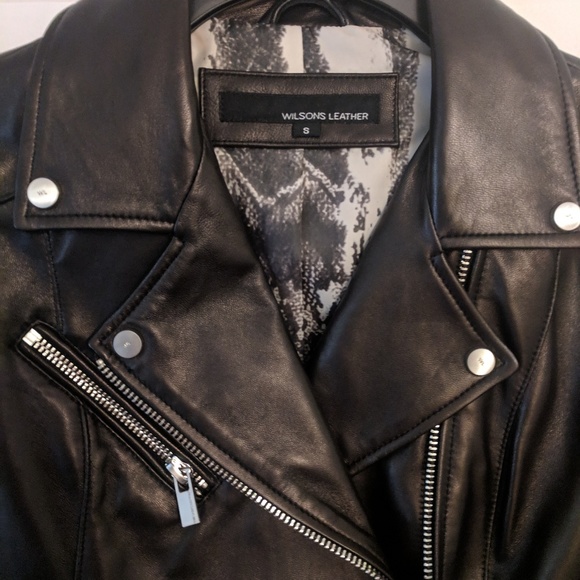 Genuine 100% Leather Super-Cool Moto Jacket - Picture 4 of 11